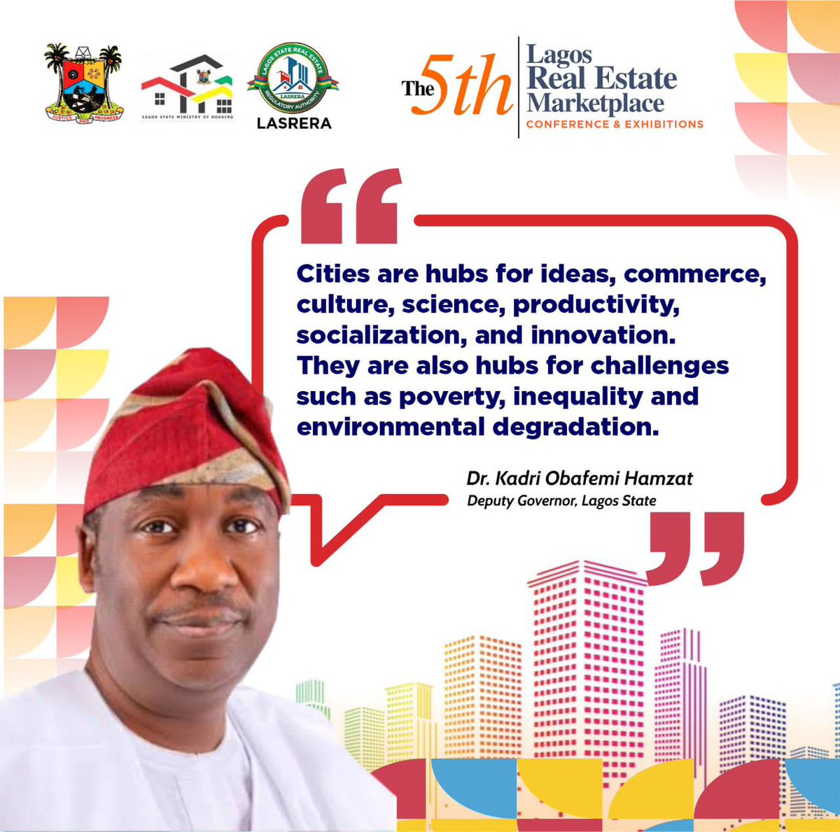 followlasg's tweet photo. The 5th Lagos Real Estate Market Place Conference and Exhibitions organized by Lagos State Real Estate Regulatory Authority, LASRERA is scheduled for Tuesday 10th and Wednesday,11th December, 2024 at Eko Hotel and Suites,Victoria Island. 

Interested persons can register on: https://t.co/TRzMMdZ9nk

REGISTRATION IS FREE.

For more information, call: 0705 557 3238,0803 763 7719 and 0813 821 9199

@jidesanwoolu @drobafemihamzat @gbenga_omo @gboyegaakosile @BSaluHundeyin @Mr_JAGs @Riddwane 
#AGreaterLagosRising 
#LASG