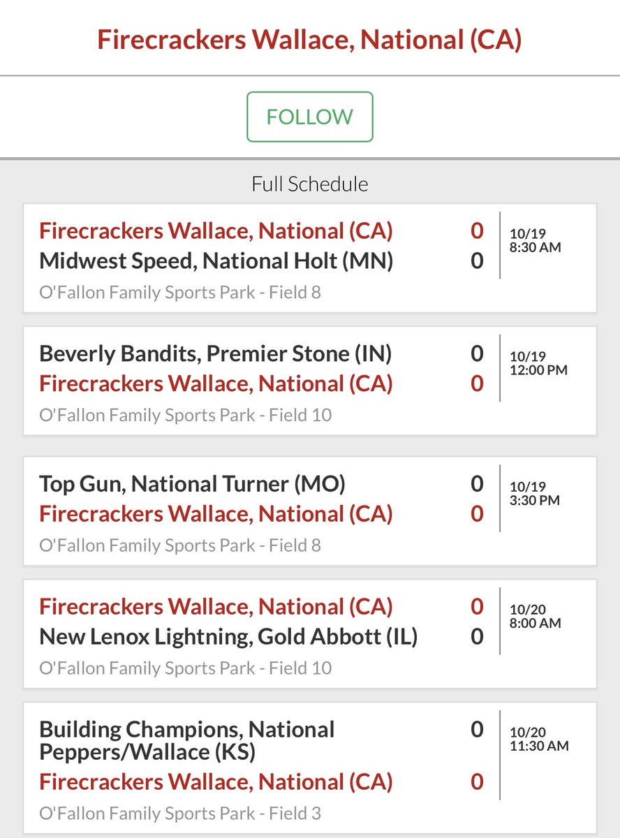 FirecrackersWa1's tweet photo. Coaches - We will see you Saturday !!!!

Easton Rawlings Invite 
O’Fallon Family Sports Park 
O’Fallon, IL 

Our 1st event for Fall 2024

Uncommitted:

(1) 2026 RHP - Frisky

(2) 2026 Catchers - Meadows (New This Fall) and Chatfield (New This Fall) 

(1) 2026 3rd Base - Halverson (New this Fall)

(1) SS/CF 2026 - Pirnat

(1) CF/2nd 2025 - Gentry 

All are Mid major / P4 D1 level athletes - All are open in their recruitment and ready to be seen!! 

O’Fallon Family Sports Park 
O’Fallon, IL

Easton Rawlings Invite