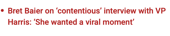 Saurabhksk's tweet image. @Adela_Suliman @BretBaier @StCollinson - I don't get it, everyone is talking about "clash" "contentious" "wanted viral moment" #FoxInterview . Let me ask you guys where one planet you guys hide when that Joker @realDonaldTrump yells, demean people, gets out in middle of