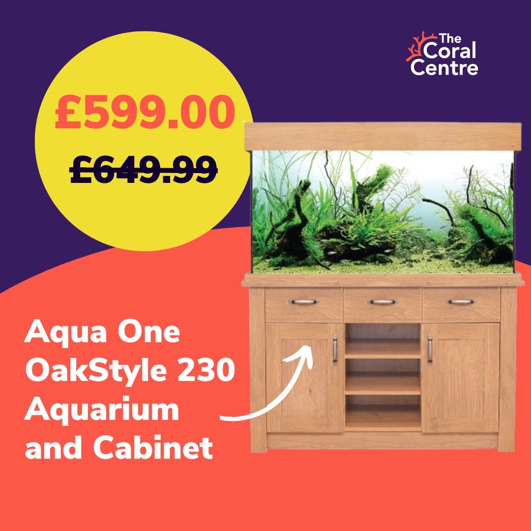 The OakStyle aquarium range are perfect for any home. These aquariums come equipped with powerful LED lighting, a heater, and either an internal or external filter—depending on the model.

Discover the OakStyle range ➡️ heyor.ca/ggWQCp