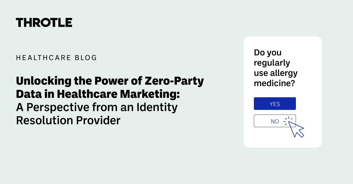 throtle_io's tweet photo. Have you heard about zero-party data? It’s a great way to create personalized, privacy-compliant experiences that build trust. 

Learn more: https://t.co/feotx7Ig5K

#HealthcareMarketing #ZeroPartyData #DataPrivacy #Personalization https://t.co/5cLaUcVhkx