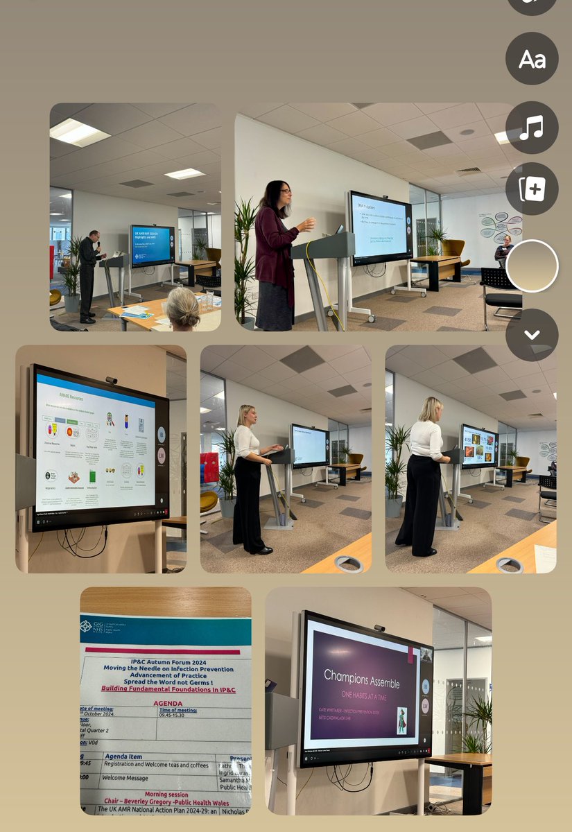 beverleygregory's tweet photo. PHW HARP IPC autumn forum day celebrating all things IPC in Wales, so fabulous to see some fantastic work on going and a little quiz to spice the day up #IIPW2024 https://t.co/UA0hOlSoDw