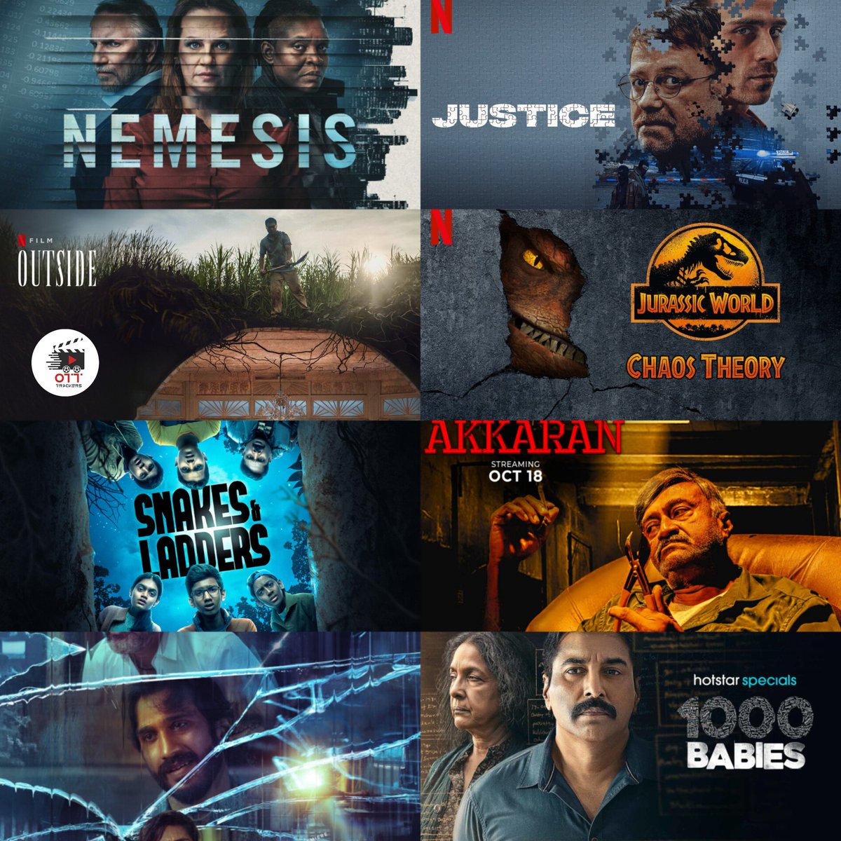 NaFaUpSpo's tweet photo. #OTTmovies Oct 18th week:
#Hotstar
#Hulla H
#AmazonPrime
#Longlegs E
#KadaisiUlagaPor T
#LaughingBuddha K
#Klaantha K Rent
#AlienRomulus E - Rent
#Netflix
#Outside Filipino
#WomenOfTheHour E
#ShadowStrays Indo
#SimplySouth
#KozhipannaiChelladurai T
#Aha
#ChennaiyilVaanam MK T https://t.co/rmDGPhJYXV