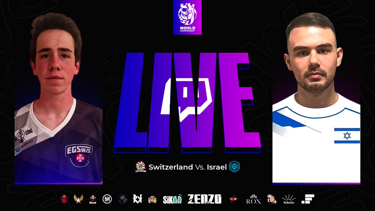 🟣 𝐋𝐈𝐕𝐄 - 𝐌𝐀𝐓𝐂𝐇 𝟑 🎥
🎯 𝐑𝐎𝐔𝐍𝐃 𝟕 - 𝐃𝐀𝐘 𝟏

DUEL BETWEEN EUROPE AND THE MIDDLE EAST ⚔️! The Israeli team has a shot at making the top 4, and they need to win no matter what 🔥! Come out and support your favorite! 🍿

🇨🇭 <a href="/CR_Switzerland/">Team Switzerland</a> 🆚 @TeamIsraelCR2 🇮🇱
⏰: