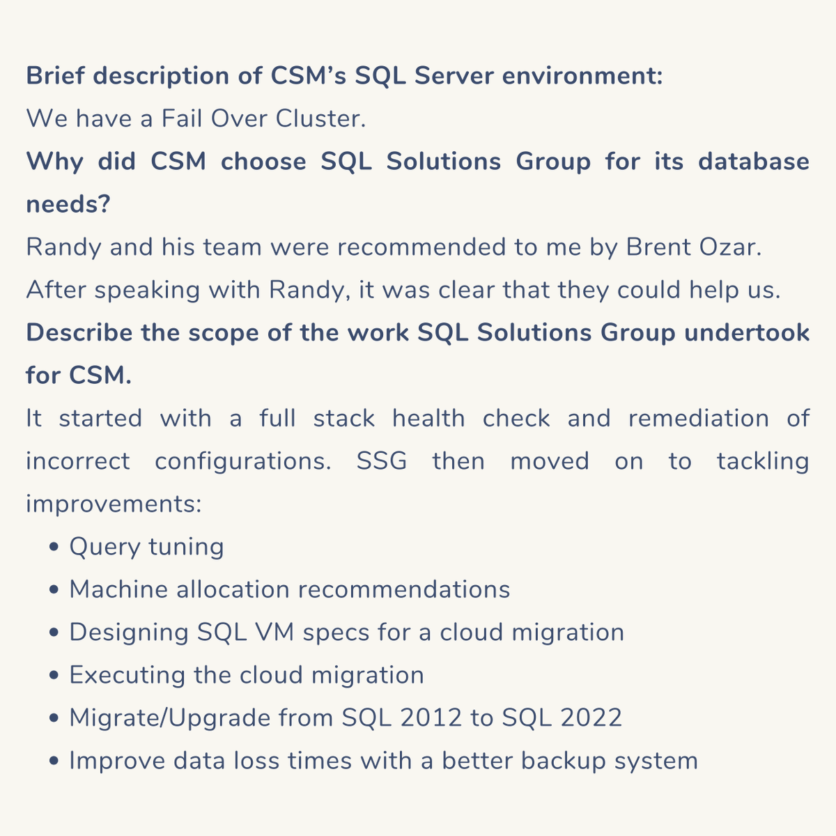 SQLGroup's tweet photo. Curious how SQL transformation can enhance your business? Our case study showcases a client's success with our experts.From data chaos to an efficient, productive process. How can we can tailor solutions for you?  #SQLSuccess #database #Datascience #sql #sql2022 #casestudy https://t.co/SiApZkZ73G