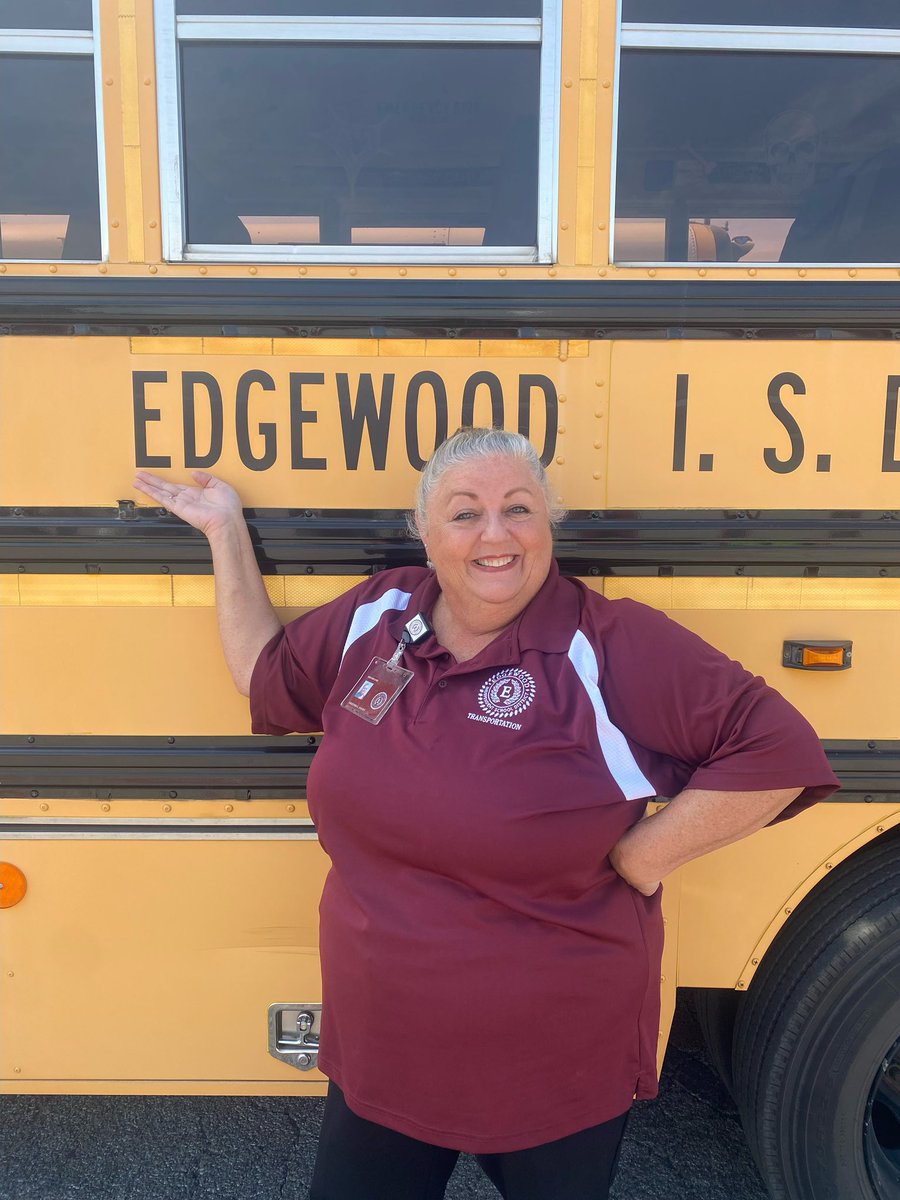 EISD Transportation (@eisd_transport) on Twitter photo Stop the presses! Help me welcome our newest bus driver to <a href="/EISDofSA/">Edgewood ISD</a> SheeyVanderMate! She comes with experience on the road & in classroom! She’s excited & eager to help get our scholars to & from school! #Welcome #PeopleMatter <a href="/DrH_OnTheEdge/">Doctor.H 🇲🇽🇺🇸</a> Stop the presses! Help me welcome our newest bus driver to <a href="/EISDofSA/">Edgewood ISD</a> SheeyVanderMate! She comes with experience on the road & in classroom! She’s excited & eager to help get our scholars to & from school! #Welcome #PeopleMatter <a href="/DrH_OnTheEdge/">Doctor.H 🇲🇽🇺🇸</a>