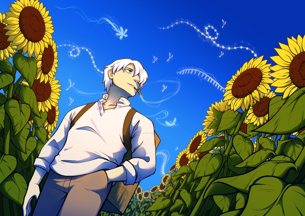 Got the go ahead so I can share my illustration for Interlude <a href="/mushishizine/">Mushishi Seasons Zine || Zine Released!</a>! 

Love how this piece turned out tbh