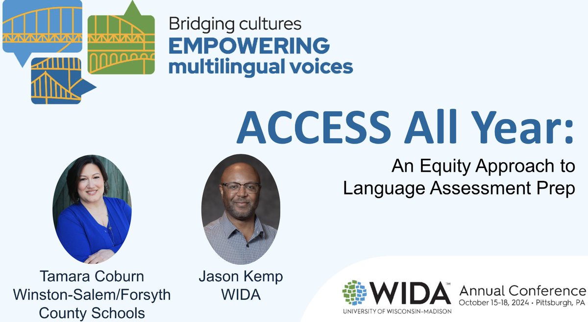 Our session was a hit! One educator said this was the best PD session she’s ever been to in her 16-year career. Another signed up for this session with trepidation about a dry topic, but said we were her favorite session. So glad people found it valuable 🥰#WIDA2024
