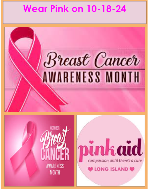 CSHWestSide's tweet photo. Please remember tomorrow's CSH Unites for Breast Cancer Awareness Month Spirit Day by WEARING PINK on Friday, 10-18-24. #CSHUnites #westsideschoolpride #BreastCancerAwarenessMonth #WearPink #RaiseAwareness #FindACure https://t.co/F1G6m0ktSF