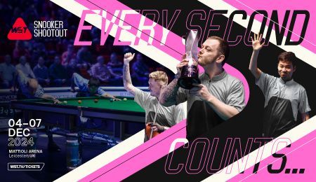 After the incredible success of the World Grand Prix next up snooker 🎱 
The World Snooker Shoot Out returns to the Mattioli Arena Leicester in December, bringing it's unique format guaranteed to produce fast, exciting and drama-filled action.
With the world's top players