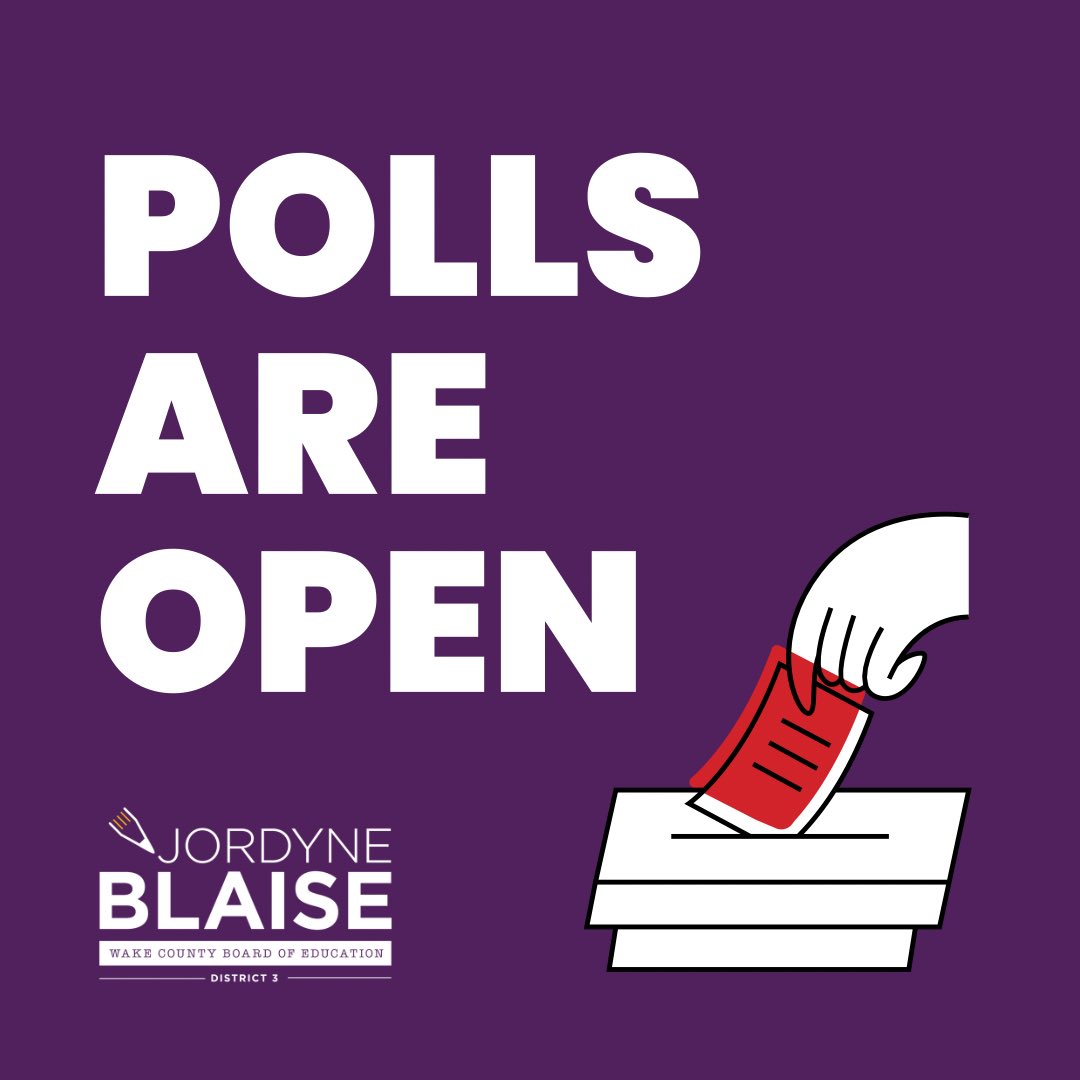 And we’re off! Early voting has officially started! Check out the Board of Elections for wait times- 
airtable.com/appAL6KsUEvshj… 

Happy Voting!