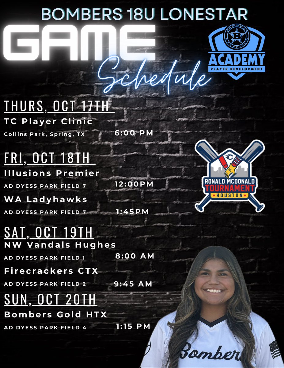 Camp tonight and games this weekend!! Here’s where you can find me!!! 👀