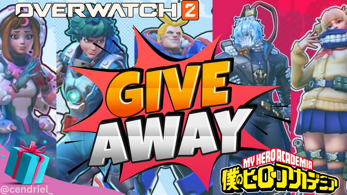 cendriel_'s tweet photo. 🟡 MY HERO ACADEMIA x OVERWATCH GIVEAWAY🟡

How to enter:
1⃣ Follow @cendriel_ 
2⃣ Like & retweet this post
3⃣ Comment your favorite skin from the collab!

Bonus: follow me https://t.co/cMPImR5wKf

Winner picked on 10/21/2024! GL!!! 🩷
#Overwatch #Overwatch2 #Giveaway 

Note: Must have paypal/venmo, to win one skin!