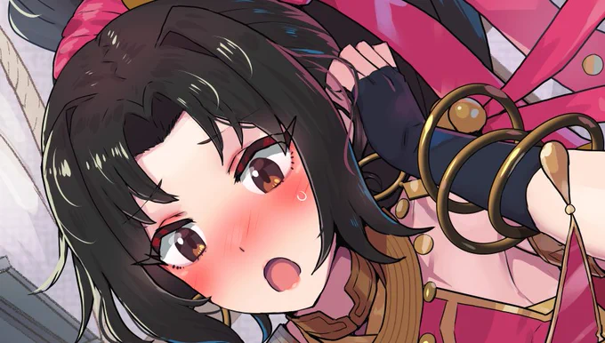 FEHのラーラちゃん絵完成。差分込みの計12枚。ニジエ、Fantia無料プランに先行公開済みで、pixivR18には本日朝、予約投稿予定です。 