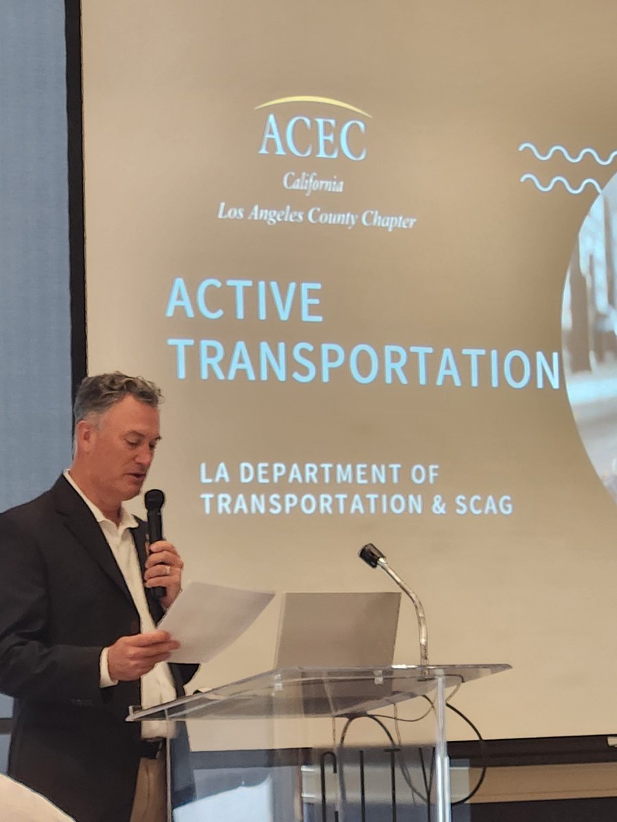 ACECLosAngeles's tweet photo. We had a great turnout at our October luncheon which featured Active Transportation with Crystal Killian and Matt Gertz from the LA Dept of Transportation and Rachel Om with SCAG.  #acecla #activetransportation #ladeptoftransportation #scag https://t.co/U54qkzUdIq