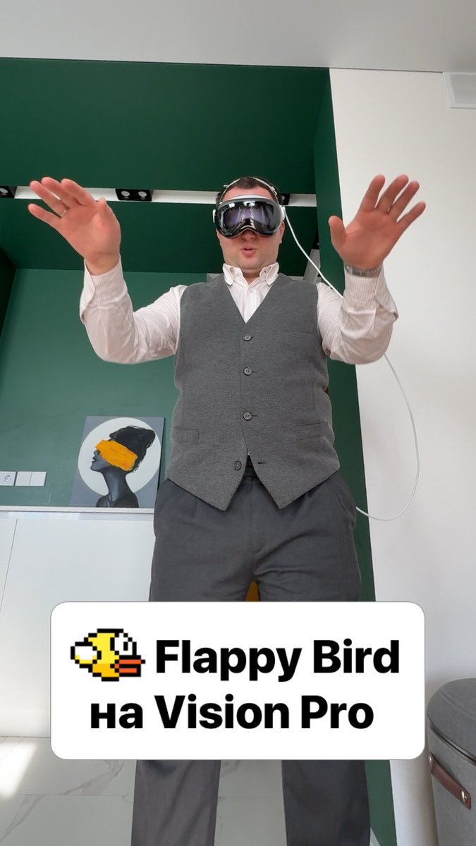 techbybird's tweet image. Сколько хайпа было вокруг вижена, а теперь достаешь, когда выходит Flappy Bird