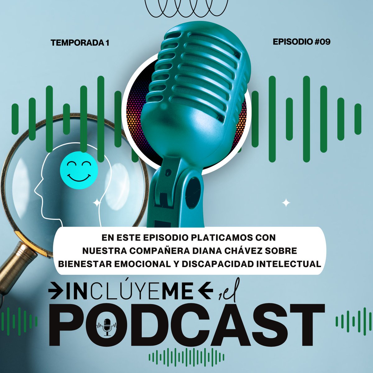 🎙️ ¡Nuevo episodio de #InclúyemeElPodcast! Hoy platicamos con Diana Chávez, compañera de Fundación Inclúyeme, sobre un tema esencial: el bienestar emocional en personas con discapacidad intelectual. 🧠✨
 ¡Escúchalo ya en Spotify! 🎧 👇
i.mtr.cool/vcxfrbjqaj