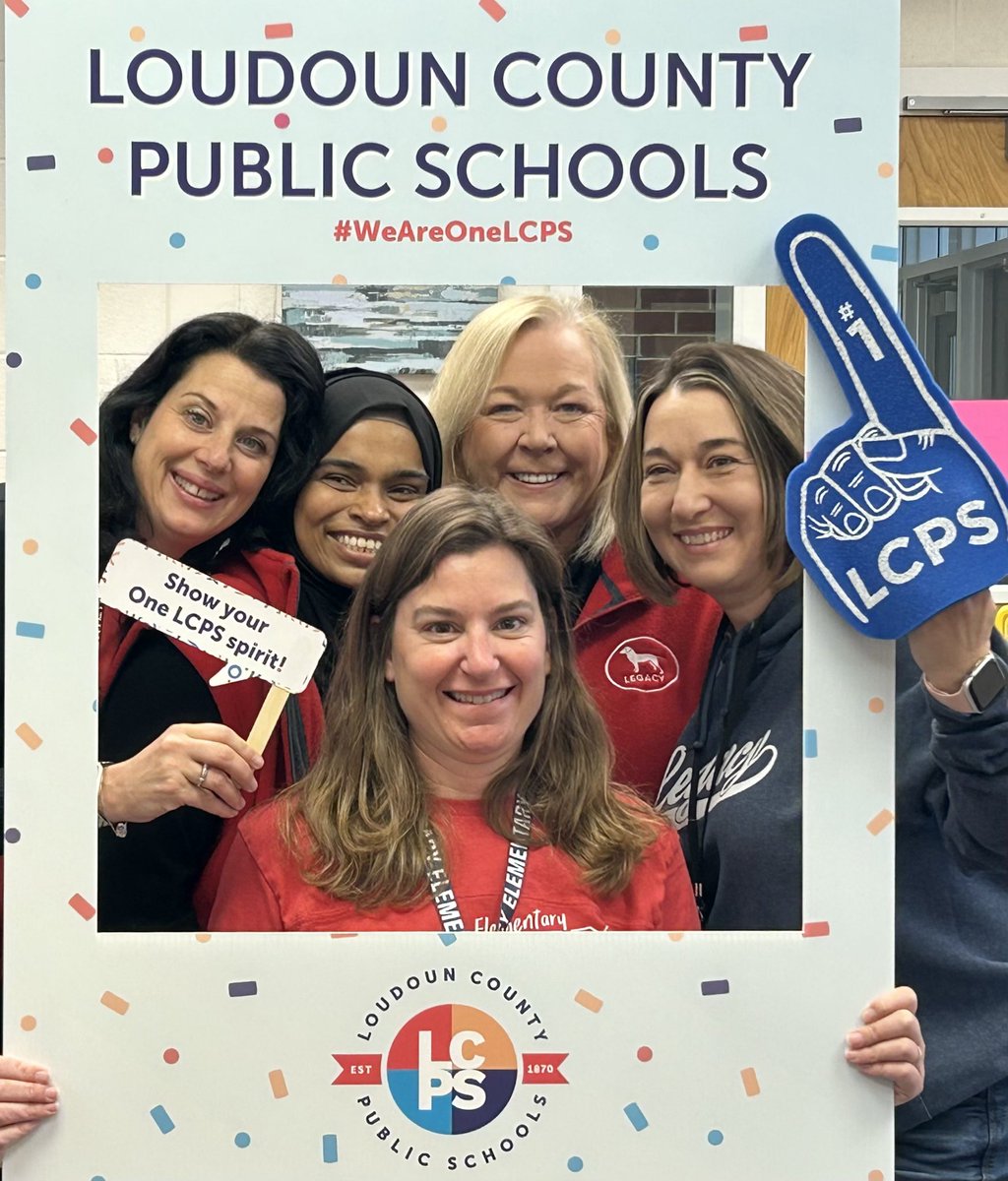 Our amazing office staff! #WeAreOneLCPS!