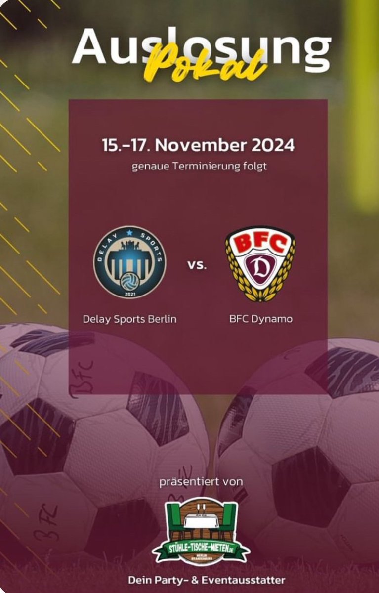 Clash of Cultures bald im Berlin-Pokal.