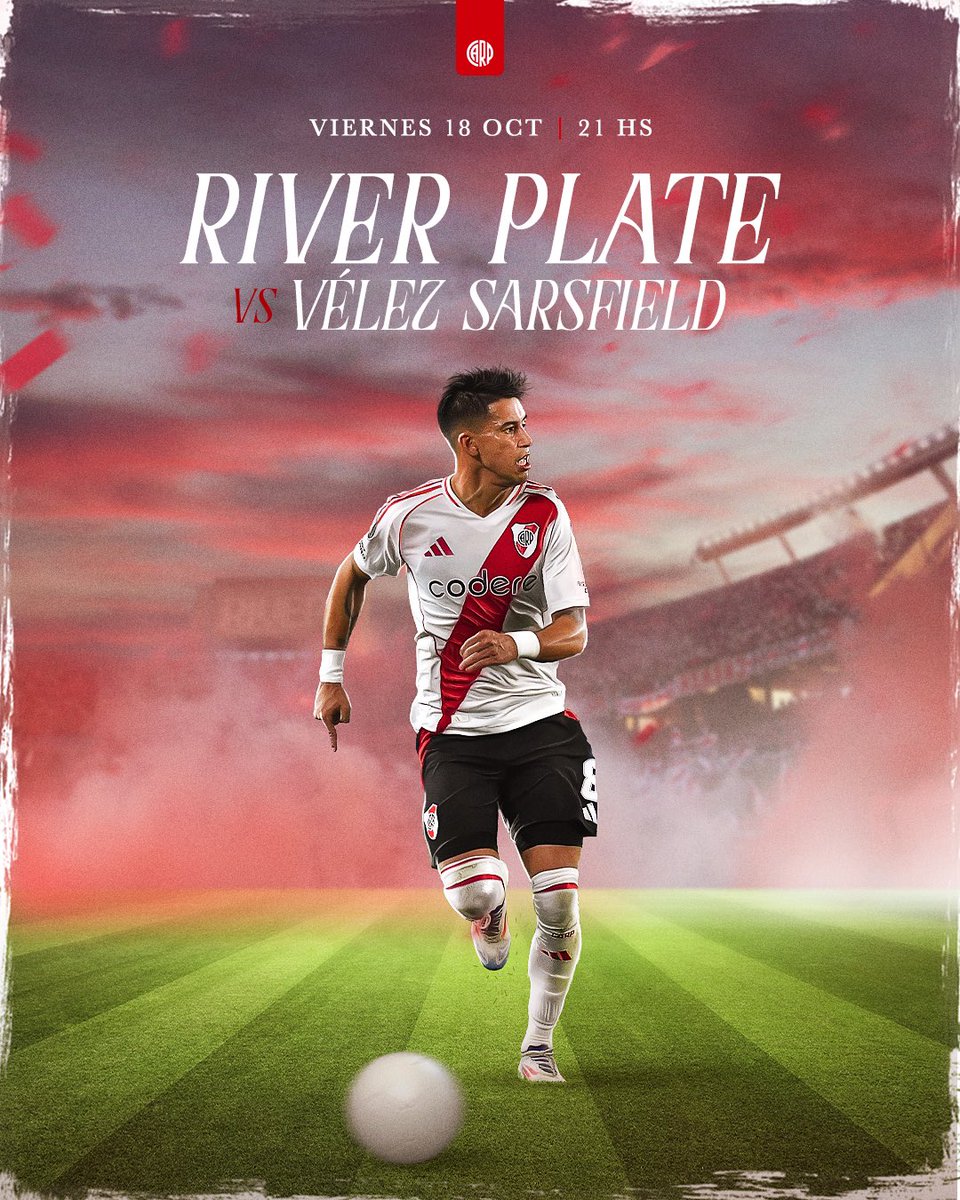 RiverPlate's tweet photo. 🔜 Viernes a la noche en casa 🏟️📌 https://t.co/U4nW32n0u2