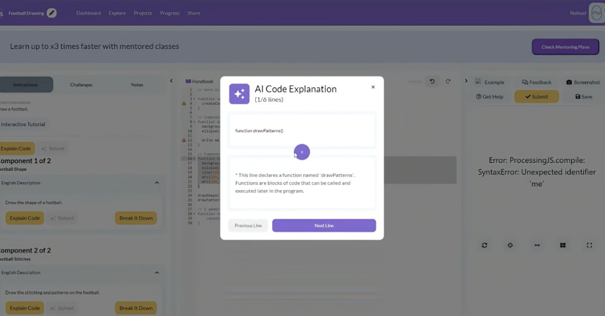 RootstrapInc's tweet image. 🚀 Transform your product with AI-powered features! Rootstrap partnered with Hatch Coding, boosting engagement, MRR & learning outcomes. #AI #EdTech #KidCoders
