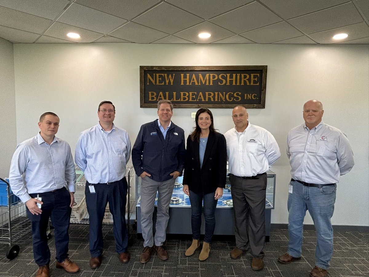 Chris Sununu (@chrissununu) on Twitter photo New Hampshire Ball Bearings in Peterborough is one of New Hampshire’s leading manufacturers. We’ve worked hard to slash taxes and cut red tape to create a business-friendly climate where employees and families can thrive. <a href="/KellyAyotte/">Governor Kelly Ayotte</a> will keep us on the right path — no income New Hampshire Ball Bearings in Peterborough is one of New Hampshire’s leading manufacturers. We’ve worked hard to slash taxes and cut red tape to create a business-friendly climate where employees and families can thrive. <a href="/KellyAyotte/">Governor Kelly Ayotte</a> will keep us on the right path — no income