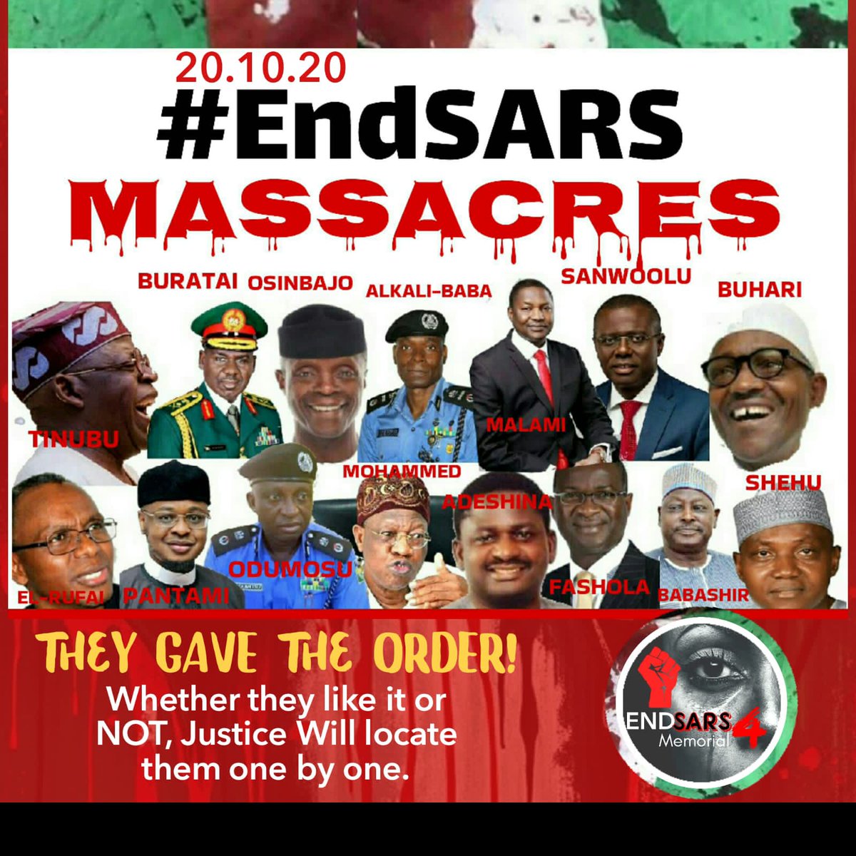 thomaslikka's tweet image. Let&apos;s All Come Out On October 20th In Honor And Memory Of Our Comrades Who Were Massacred By The State Actors....
#EndSarsProtest
#EndBadGovernanceInNigeria
#EndBadGovernanceProtest