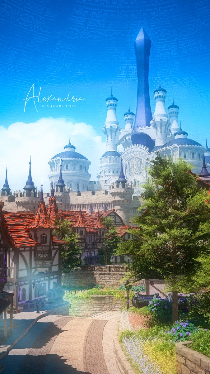 len_xiv's tweet photo. 遠き日の青空は今も
#FF14風景 https://t.co/8QiNJ69fJT