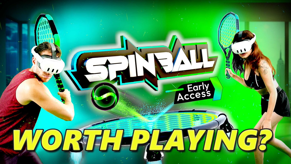 SwitchHeads's tweet image. 👍Spin Ball REVIEW Meta Quest 3 😎 youtu.be/5pYBY83yyg4?si… via @YouTube #MetaQuest3 #VirtualReality #spinball