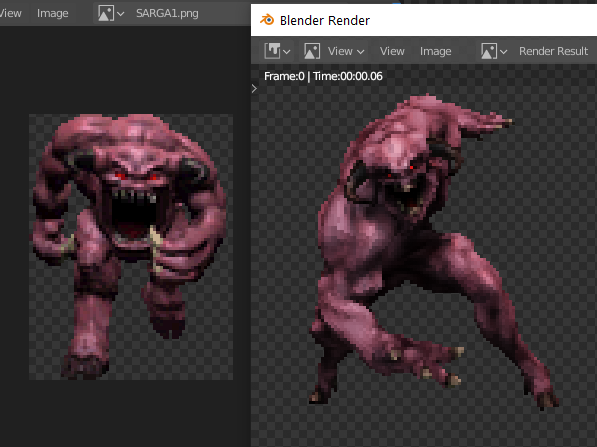InfernisAbaddon's tweet photo. More spriting progress

#SatansRampage  #Doom64 #Doom #Modding https://t.co/v2Hye3rRmo