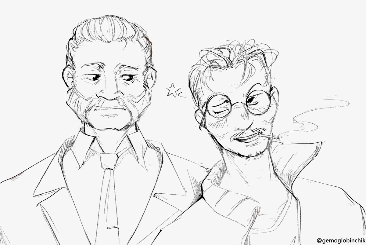 gemoglobinchik's tweet photo. Role Swap AU 💚🧡
#discoelysium #kimkitsuragi #harrydubois https://t.co/bascgytMjC