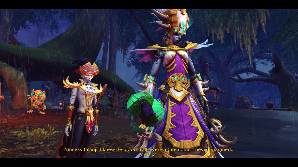 Angstation's tweet photo. #Warcraft #BloodElf #Hunter #Deonaidh 

1. #BloodTrolls? You should meet my siblings! 
2. Getting photobombed by a #Forsaken 
3. A little dramatic, I only asked if you wanted to go out for coffee
4. They jumped? Is dating me so bad?? https://t.co/hWsdK1AjVO