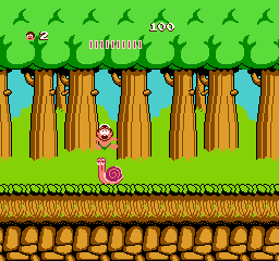 nesdoug2's tweet photo. Try to jump on an enemy in most NES games, and you die... instantly. (Adventure Island). 

Aah! Did Mario lie to us?

#nesdev
#gamedev https://t.co/7Pu0Zd0A26