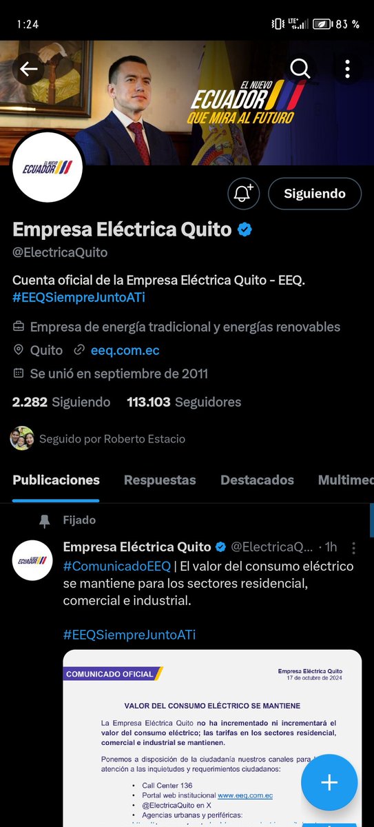 ChoezIngry's tweet photo. @ElectricaQuito Y como se supone que le  envie el número de contrato si la opción de mensaje directo está desactivada? https://t.co/nRioWnwx5v