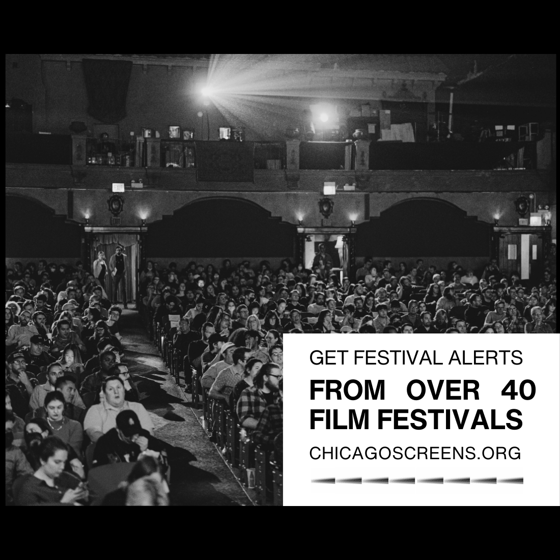 ChicagoScreens's tweet photo. Interested in Chicago film events but unsure where to find them? Look no further 🍿

Sign up for Festival Alerts to receive monthly emails with fresh news on the best festivals, recurring series, and film events around Chicago 🎞️ 🌃

Click https://t.co/ekVDsZ2rUI to sign up ✍️ https://t.co/CXm6DJLITw