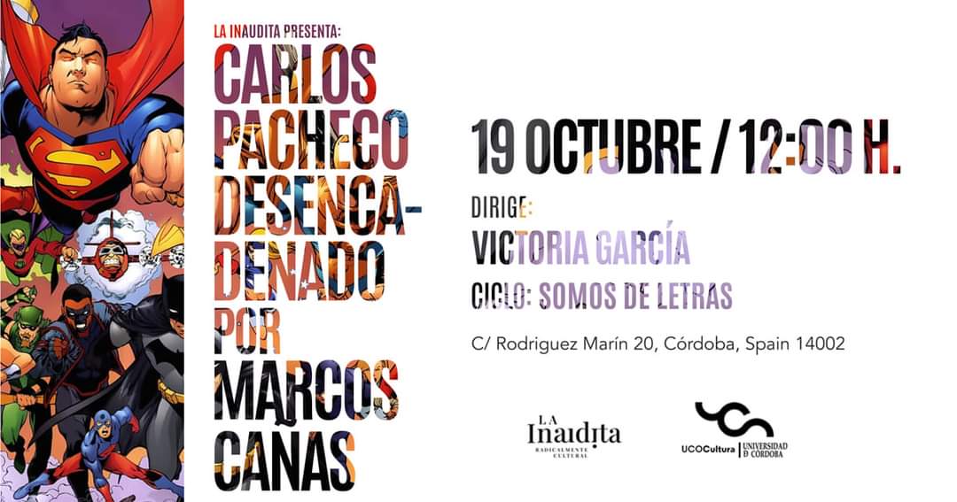 El próximo sábado os esperamos a las doce en <a href="/la_inaudita/">La Inaudita</a> para hablar de cómics muy chulos  lainaudita.com/event/carlos-p…