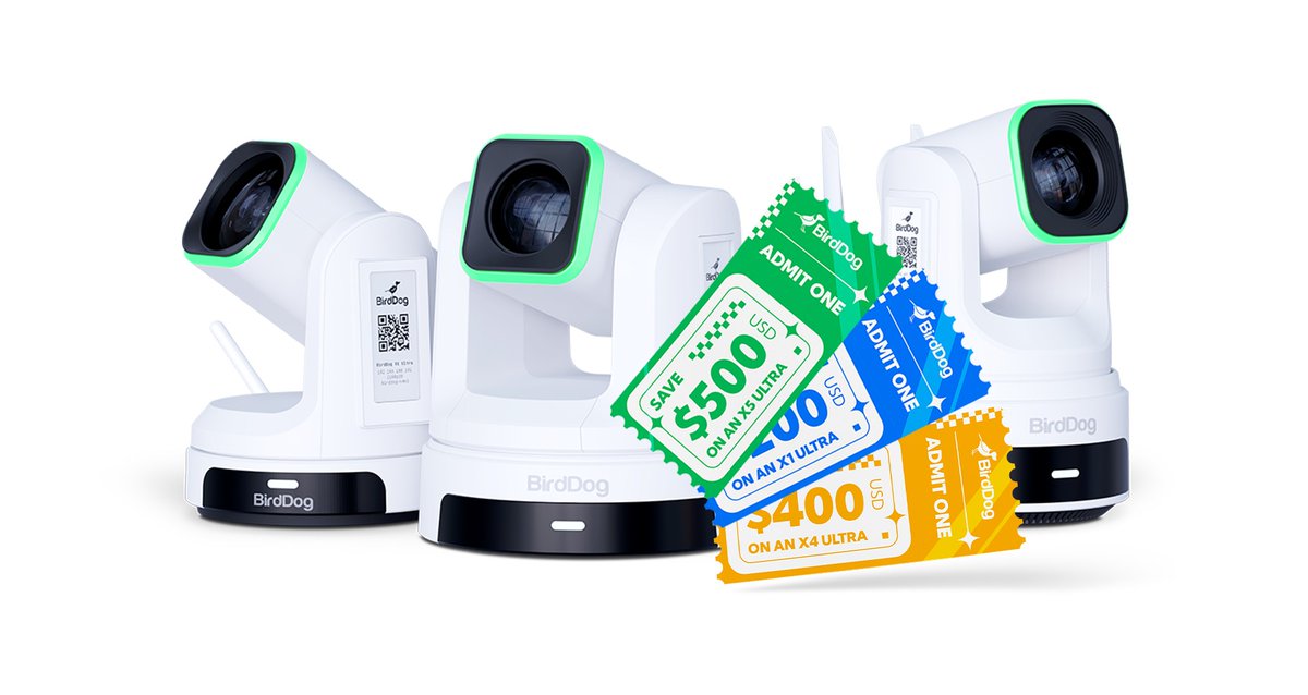 BirdDog invites all PTZ camera owners to step up their game. Register any brand or model of your current camera and unlock exclusive discounts on our next-generation BirdDog cameras: X1 Ultra, X4 Ultra, and X5 Ultra.
Discover cutting-edge PTZ technology through coremicro and lead
