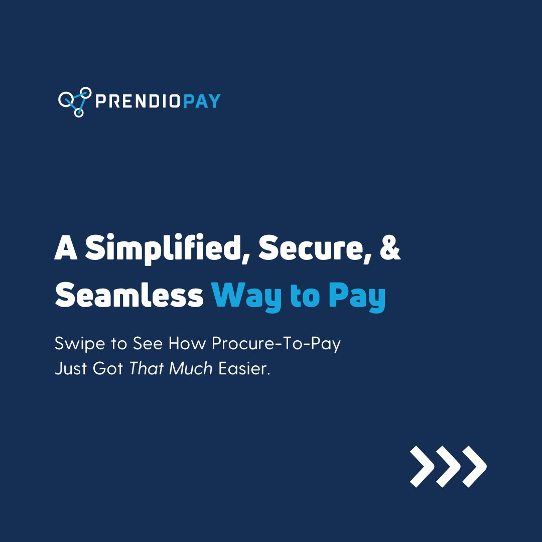 Prendio_MA's tweet photo. 💡💳 PrendioPay just made Procure-to-Pay even easier!  Experience seamless payment management that empowers your team to focus on what really matters. 

Ready to elevate your operations? Reach out today to discover how PrendioPay can help! 

👉 https://t.co/xaptV847ud https://t.co/tEyStEekP6