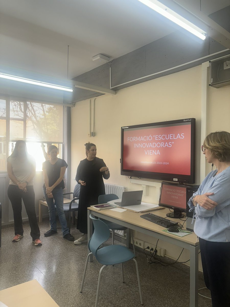 Tarda de formació
#ErasmusPlus