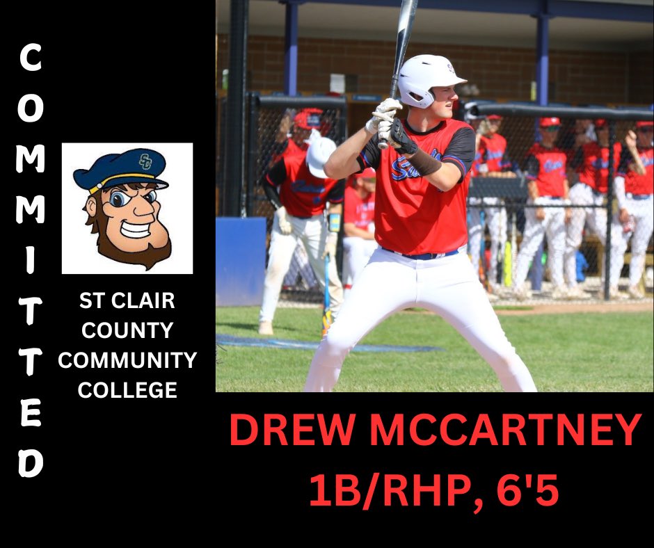 We have some more big news coming out of the SCHS baseball program today! Congrats to our very own Drew McCartney on his commitment to play his college ball at <a href="/SC4_Baseball/">SC4 Skippers Baseball</a> - the Skips are getting a great one!! <a href="/DrewMcCartney5/">Drew McCartney</a>