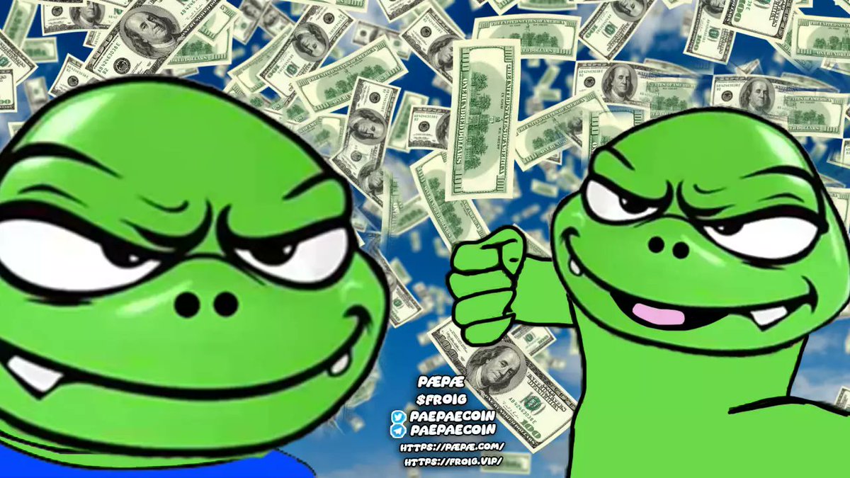 paepaecoin's tweet photo. I'm a self made froigillionaire!! $FROIG

The GREEN TEAM 🐸🐸🐸💚💚🍏🍏🌲🌲
$FROG $FROGE $Frogs $pepe #Paepae https://t.co/Lbl0sEh6wR