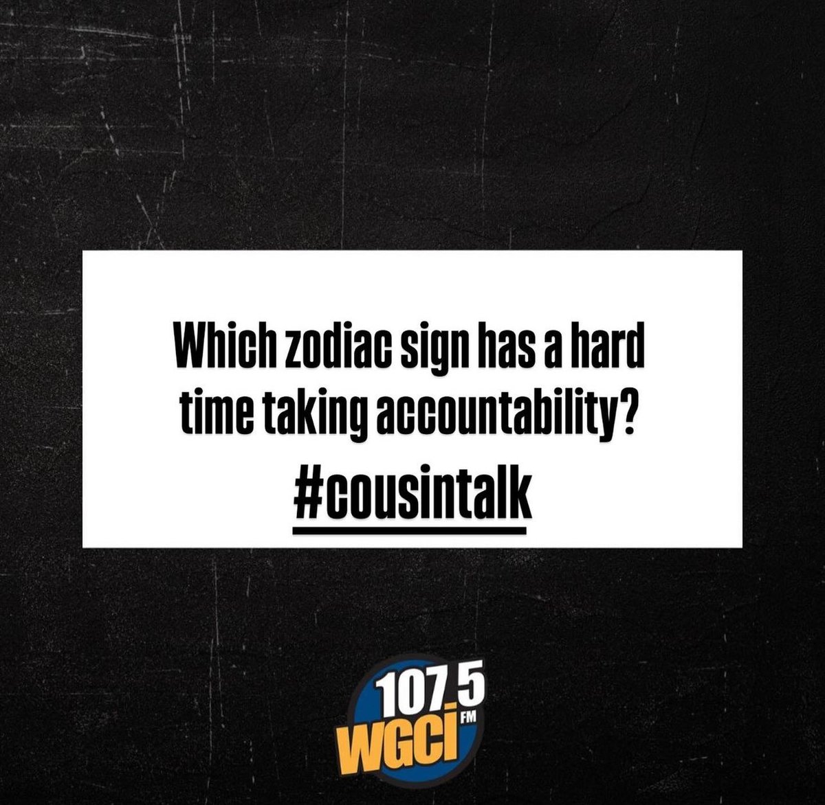 WGCI's tweet photo. I'm not even gone start none with them Ariesπ₯±π
#LilCuz #CousinTalk #WGCI https://t.co/iqnJLRcXJQ