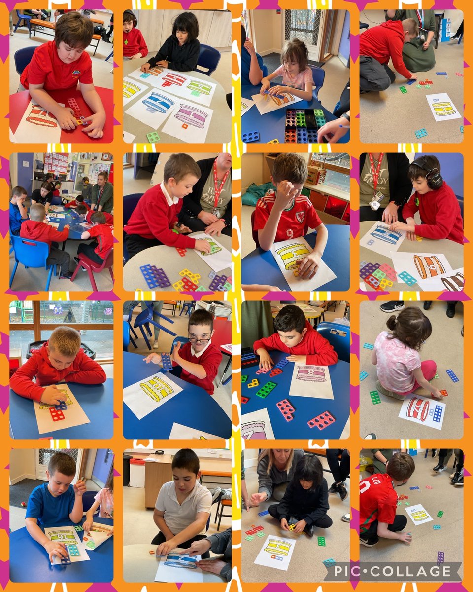 YsgolHenFelin's tweet photo. #YHFCLASS7 hard at work learning their mathematics using numacon 🌟 #mathematics #numacon #yhf #numberfun https://t.co/VZuL6UDkIq