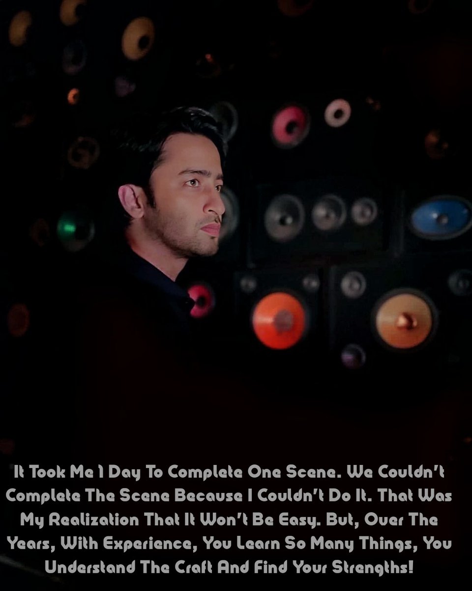 ritu0174's tweet photo. It Took Me 1 Day To Complete One Scene. We Couldn't Complete The Scene Because I Couldn't Do It... Over The Years You Learn So Many Things, Understand The Craft And Find Your Strengths! ~ @Shaheer_S 💫

#ShaheerSayings #LifeLesssons #LoveAndRespect

#GodBlessYou #ShaheerSheikh https://t.co/F3tyCBfZSd