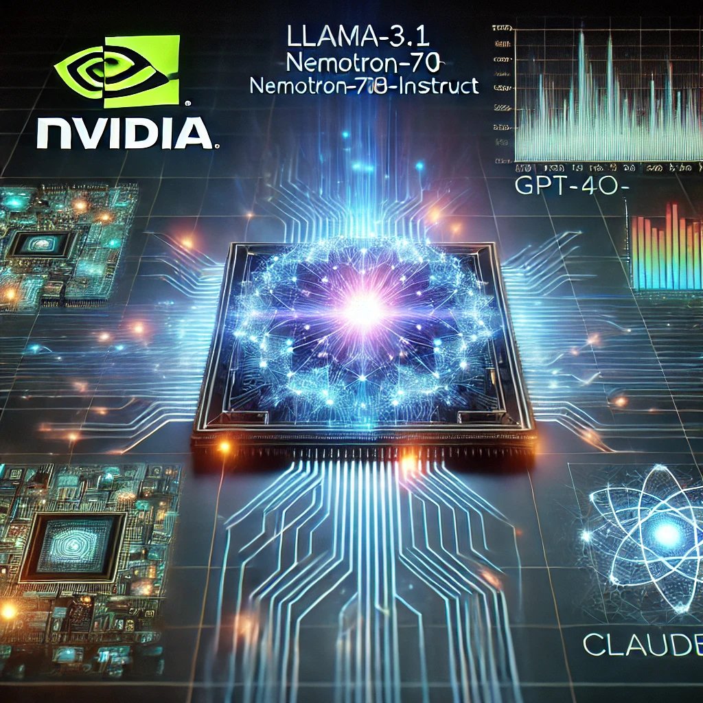 rajatendu_dey's tweet image. 🚨 Nvidia just launched Llama-3.1-Nemotron-70B-Instruct, claiming it outperforms GPT-4o and Claude-3! 🔥 Built on Meta’s Llama-3.1, Nvidia’s enhancements make it a top performer in AI benchmarking. Could this be the new AI leader? 🤖 

#AI #Nvidia #Llama3