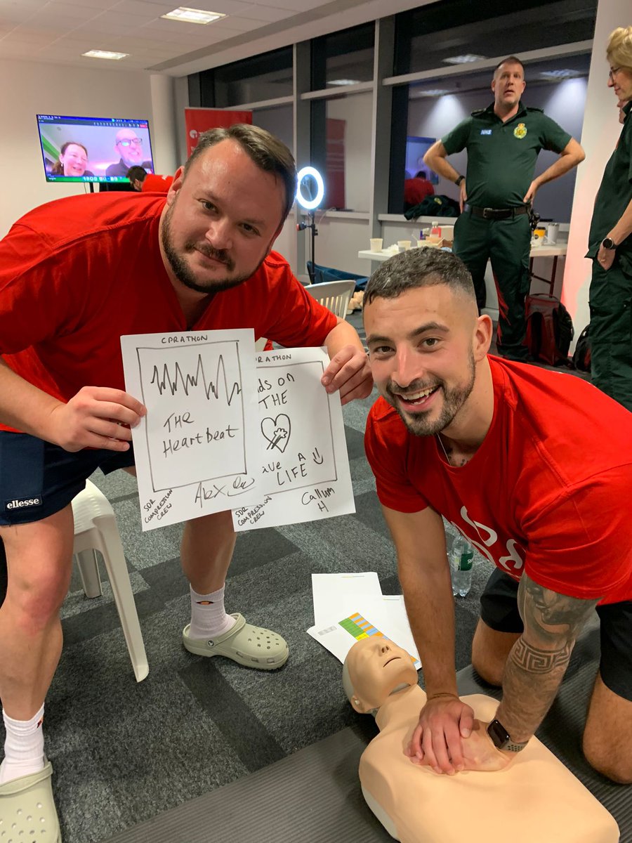 MaxGordon94's tweet photo. @OneMinuteBriefs Live at the #CPRaTHON - from Marketing to Sales all the way to first responders… 

Thank you all for your support throughout the day - your ads are incredible you creative bunch! @Tanium @scacharity 

We will announce a winner tomorrow - post completion 🫶🏻💪🏻 https://t.co/HM0amsZqlc