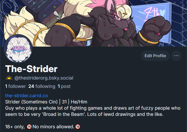 Fun fact, I have a thing where I do my best to block people who are 'not supposed to be seeing my art yet', and the new change is more than enough to make me leave for good. 

Sadly I cant leave to cohost like I wanted. I miss that place. A shame this is how things turned out.