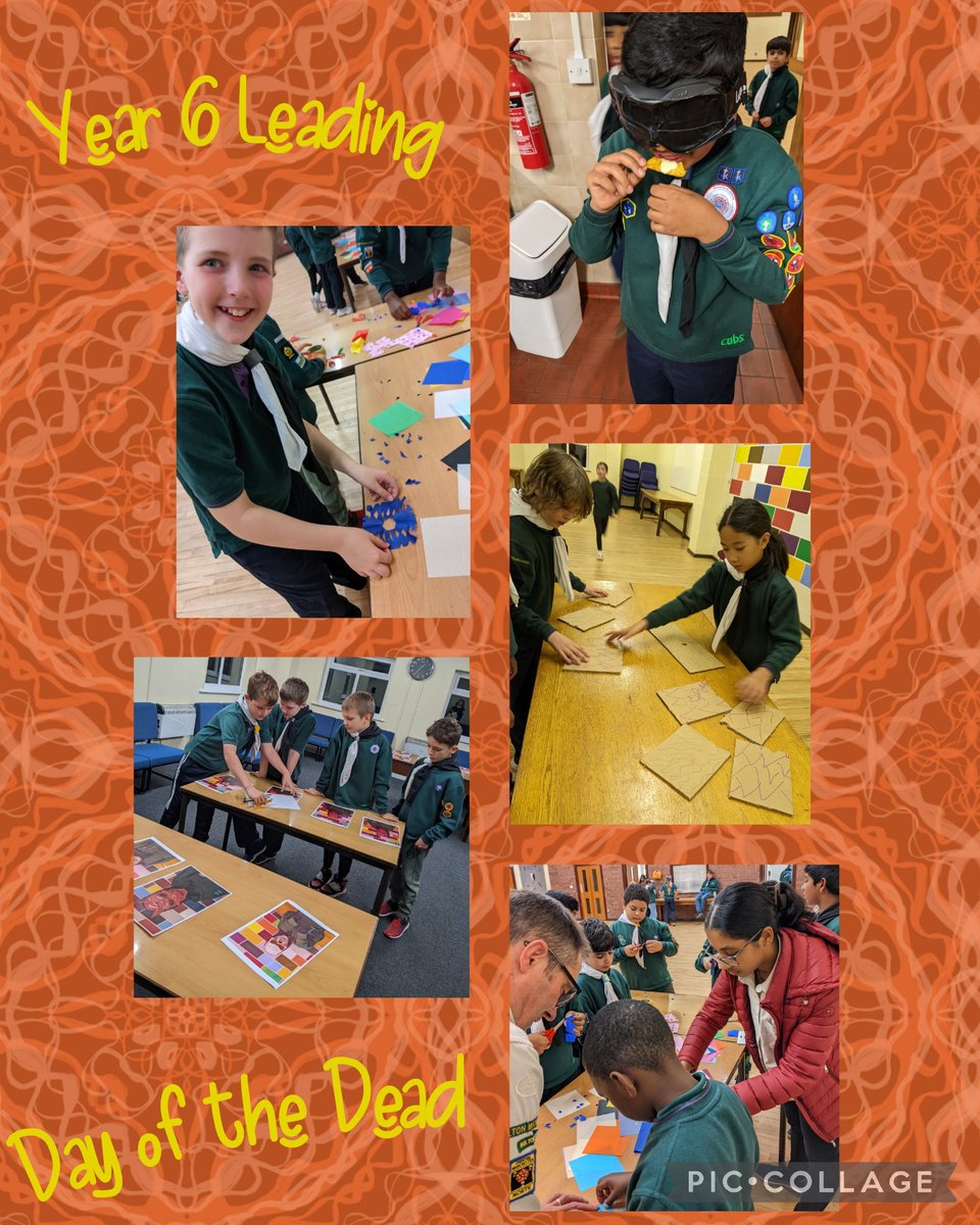 19thCubs's tweet photo. Cubs having fun exploring the Mexican festival of Day of the Dead... .@BSPDJnrBoys @BSPDJnrGirls https://t.co/YcbHPrTRe7