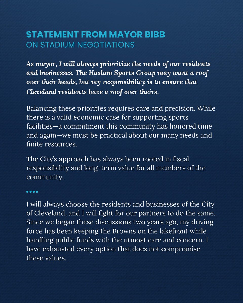 Mayor Justin M. Bibb tweet media