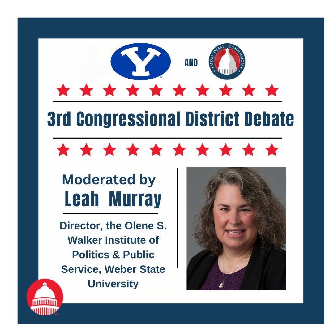 Utah Debate Commission tweet media